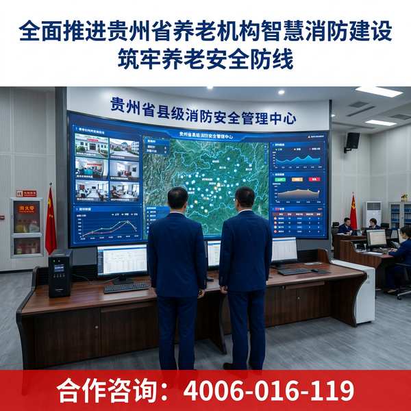 瓮安养老机构消防管网水压监测预警系统
