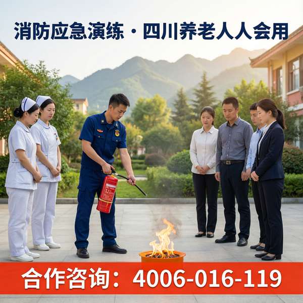 成都青羊区养老机构消防控制室值班监测预警系统
