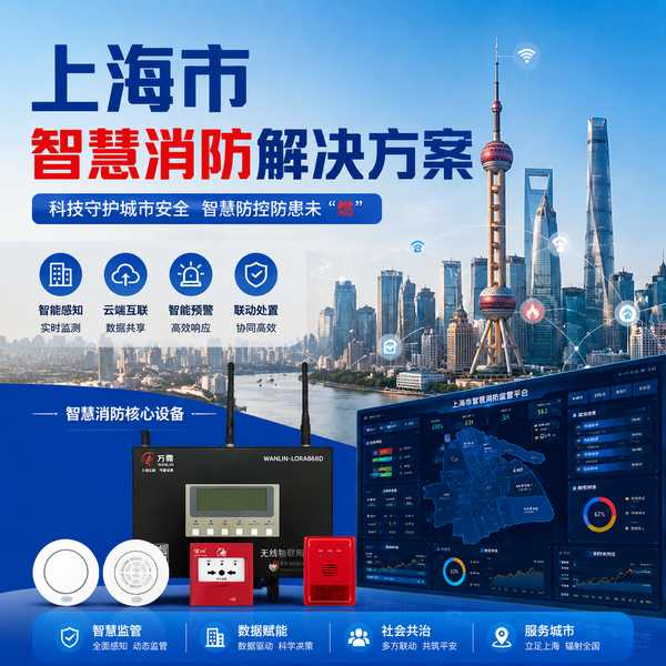 上海长宁区中小学电气火灾监控怎么选?万霖智慧消防专业方案