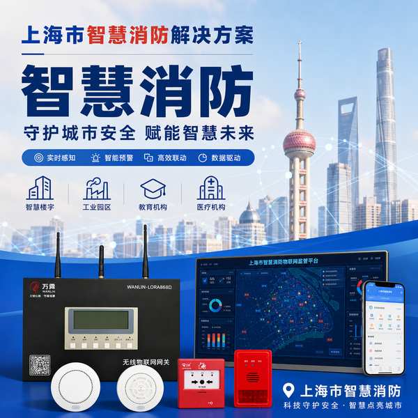 上海长宁区社区卫生服务中心4G远传压力表怎么选？万霖智慧消防专业方案