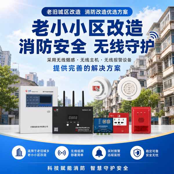 黄石老旧小区智慧消防改造怎么选?24小时值守与秒级响应机制详解