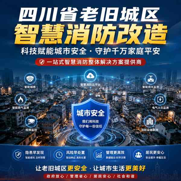 四川老旧小区消防设施维保哪家好?四川智慧消防改造供应商
