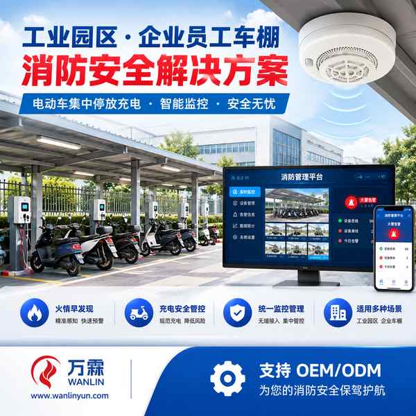 济南电动车棚智能灭火系统哪家好?整体方案与源头厂家直供指南