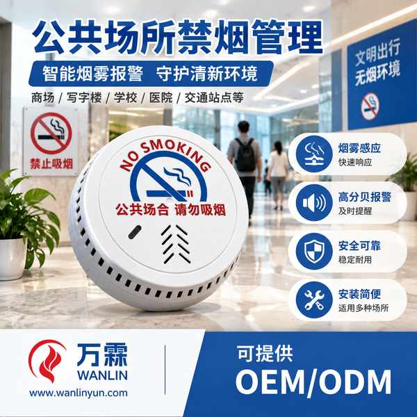 济南卫生间吸烟报警器哪家好?选型配置与源头厂家直供指南