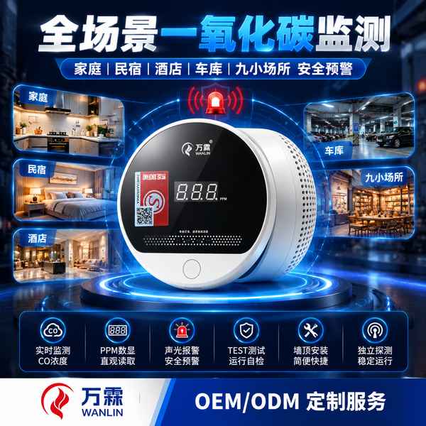 济南家用一氧化碳报警器哪家好？家庭套装与免布线安装方案与源头厂家直供指南