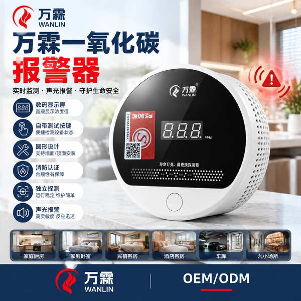 济南一氧化碳泄漏报警器哪家好？报价选型与出口供货方案与源头厂家直供指南