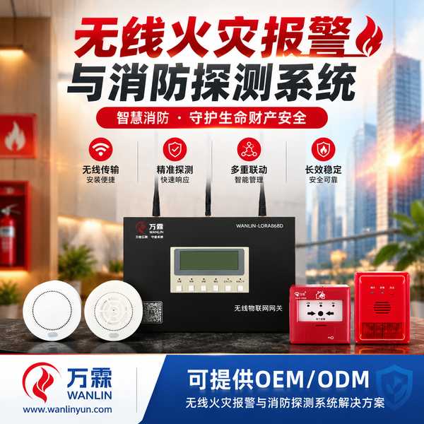 济南养老机构无线火灾报警系统哪家好?养老机构无线组网、信号实测与远程联网交付说明与源头厂家直供指南